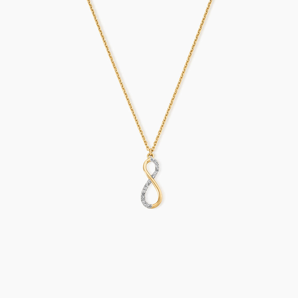 Collier Veronique Argent Dor&eacute; A L'Or 750/1000 - F&ecirc;te des m&egrave;res Femme | Histoire d&rsquo;Or
