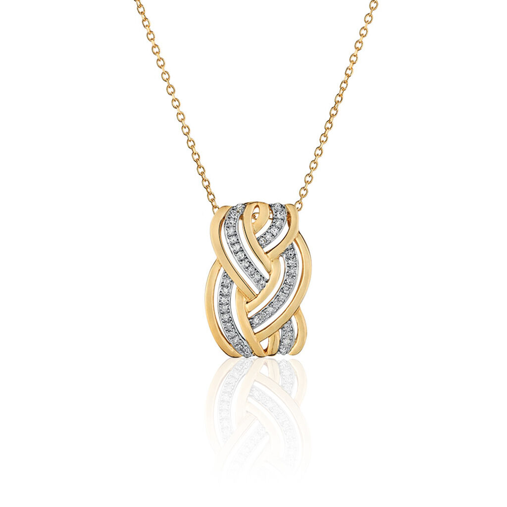 Collier Leopoldine Or Jaune Diamant - Colliers Femme | Histoire d’Or