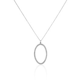 Collier Sautoir Argent Georgy Oxydes De Zirconium - Sautoirs Femme | Histoire d’Or