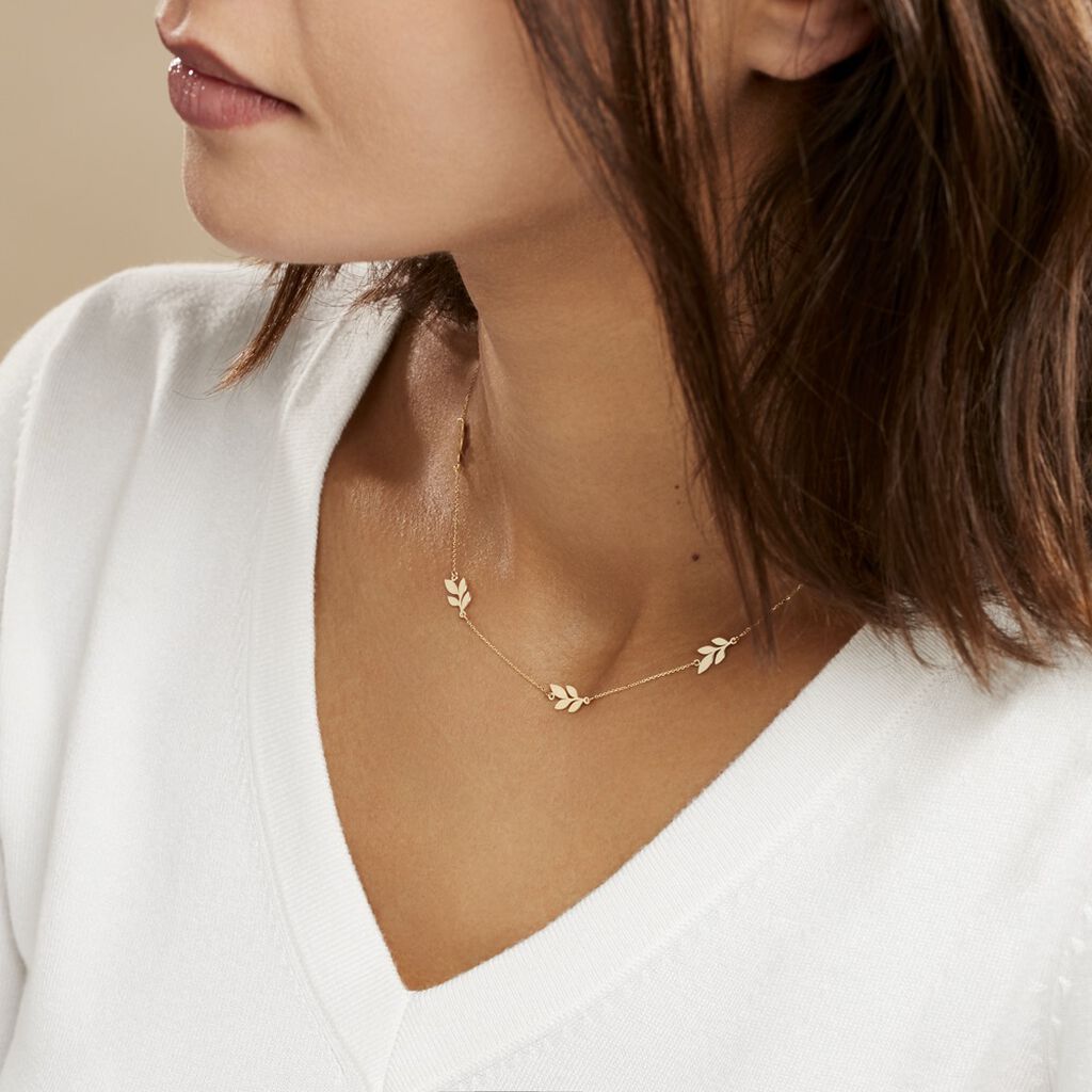 Collier Edinna Or Jaune - Colliers Femme | Histoire d’Or