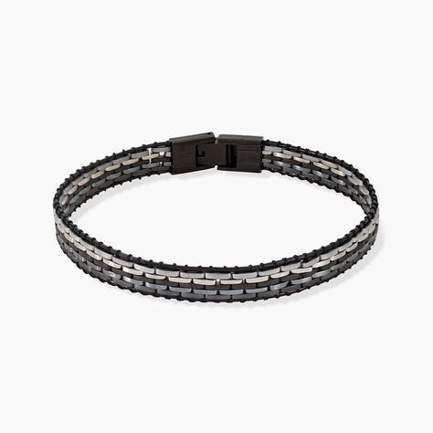 Bracelet Jourdan Orion Acier Noir - Nouveautés bijoux Homme | Histoire d’Or