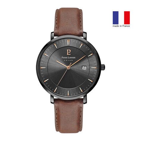 Montre Pierre Lannier Inti Noir - Montres Homme | Histoire d’Or