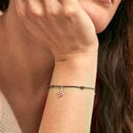 Bracelet Viapa Argent Blanc - Bracelets cordon Femme | Histoire d&rsquo;Or