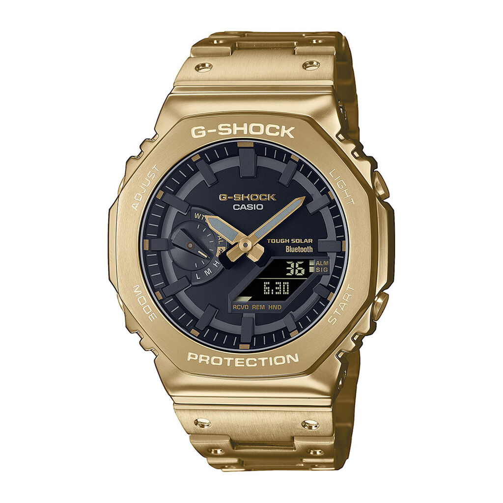 Montre Hybride Casio G-shock Classic Noir - Montres connect&eacute;es Homme | Histoire d&rsquo;Or