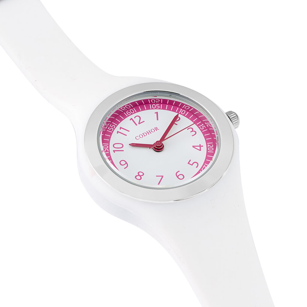Montre Codhor Kid Camille Blanc - Montres Enfant | Histoire d’Or