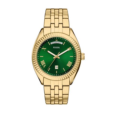 Montre Fossil Campbell Vert - Montres Homme | Histoire d’Or