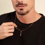 Collier Plaqu&eacute; Or Jaune Bobby - Colliers fantaisie Homme | Histoire d&rsquo;Or