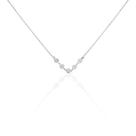 Collier Poenui Argent Blanc - Colliers fantaisie Femme | Histoire d’Or