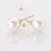 Boucles D'oreilles Puces Suki Or Jaune Perle De Culture - Clous d'oreilles Femme | Histoire d’Or