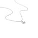 Collier Nid D'amour Or Blanc Diamant - Colliers Femme | Histoire d’Or