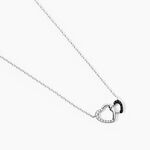 Collier Silana Or Blanc Diamant - Colliers Femme | Histoire d&rsquo;Or
