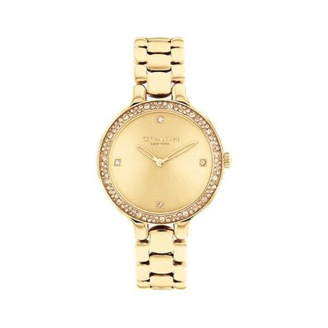 Montre Coach Chelsea Dor&eacute; - Anniversaire Femme | Histoire d&rsquo;Or