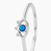 Bague Pernelle Argent Blanc Turquoise - Bagues solitaires Femme | Histoire d’Or