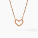 Collier Menel Argent Rose - Colliers fantaisie Femme | Histoire d’Or