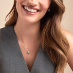 Collier Tiwa Argent Bicolore Oxyde De Zirconium - Colliers fantaisie Femme | Histoire d&rsquo;Or