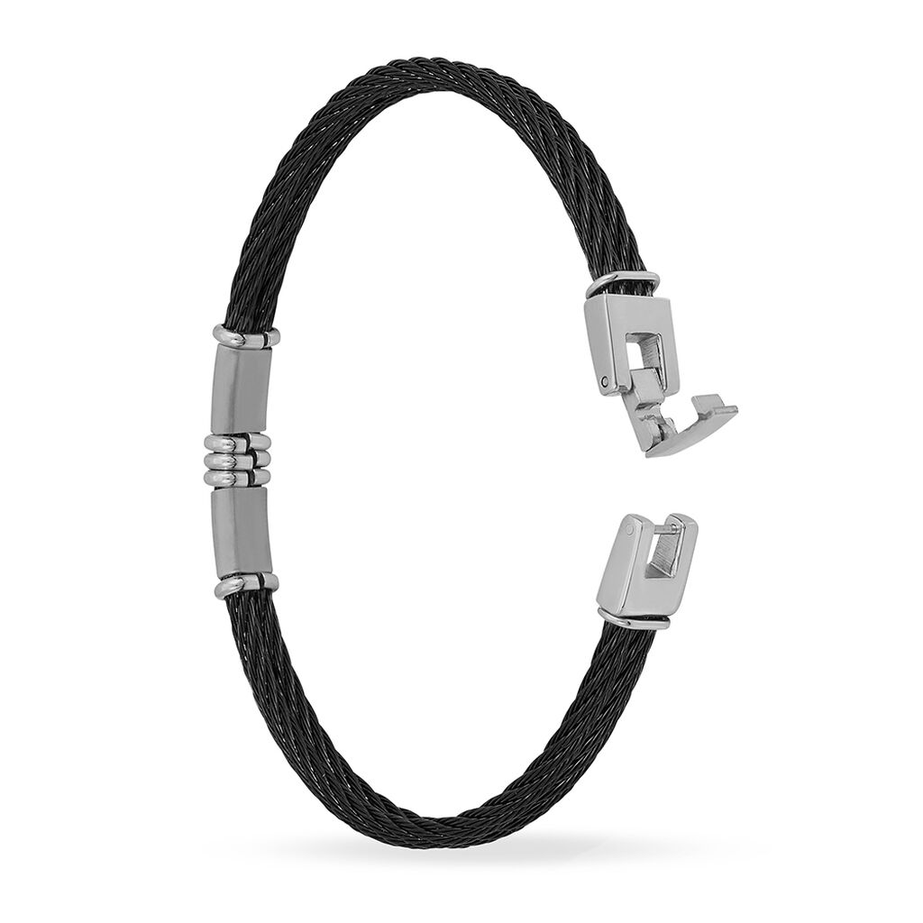Bracelet Victor Acier Blanc - Bracelets Homme | Histoire d’Or