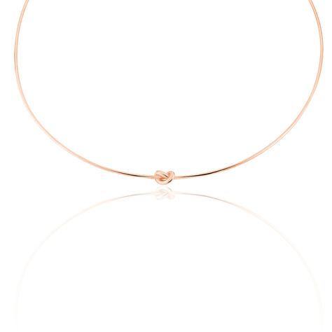 Collier Jonc Ania Argent Rose - Colliers fantaisie Femme | Histoire d’Or
