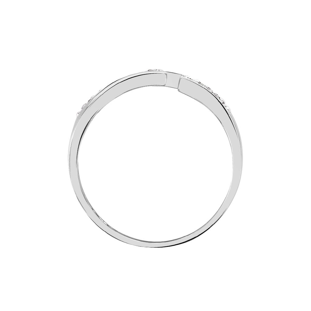 Bague Solitaire Elisa Or Blanc Diamant - Bagues solitaires Femme | Histoire d’Or