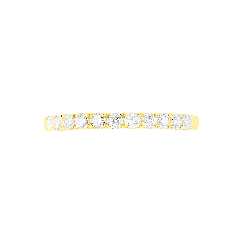 Alliance Pristina Or Jaune Diamant - Alliances Femme | Histoire d’Or