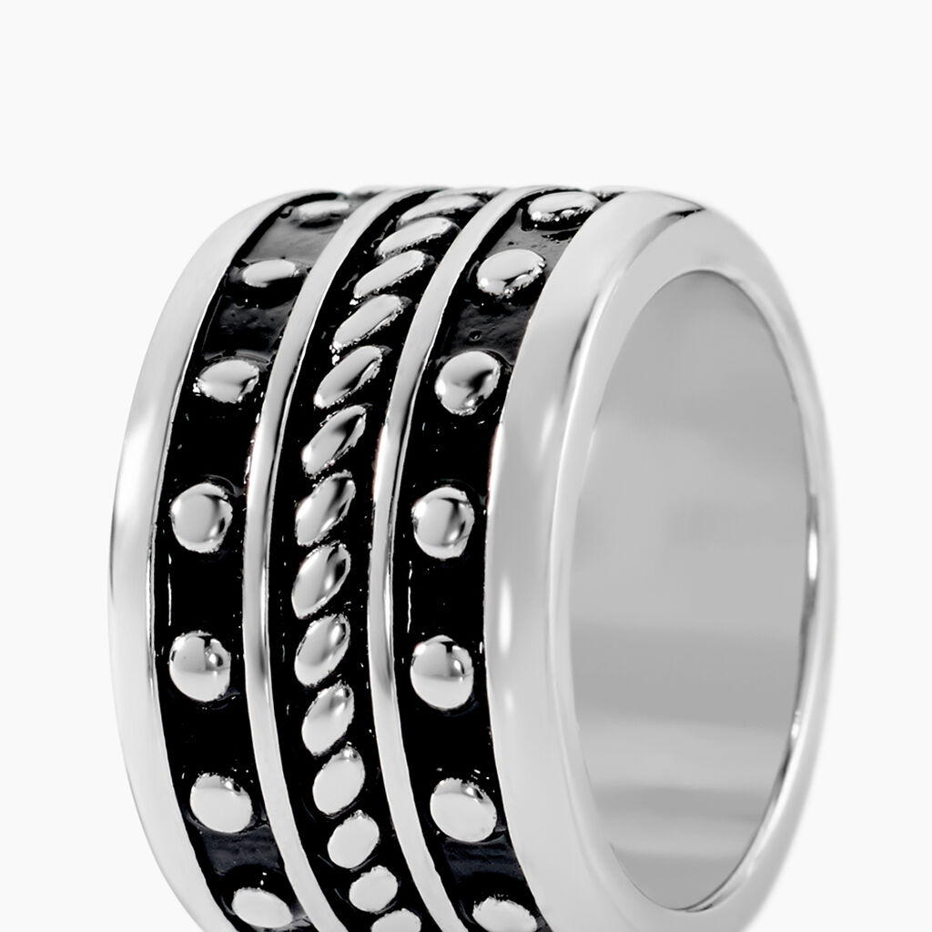 Bague Alban Argent Blanc - Bagues Homme | Histoire d&rsquo;Or