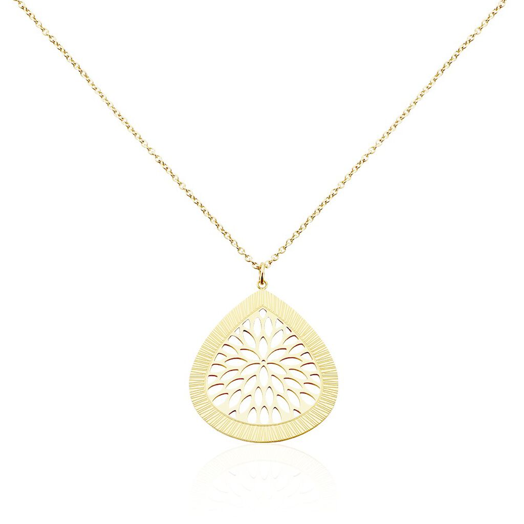 Collier Sautoir Acier Doré Iwona - Sautoirs Femme | Histoire d’Or