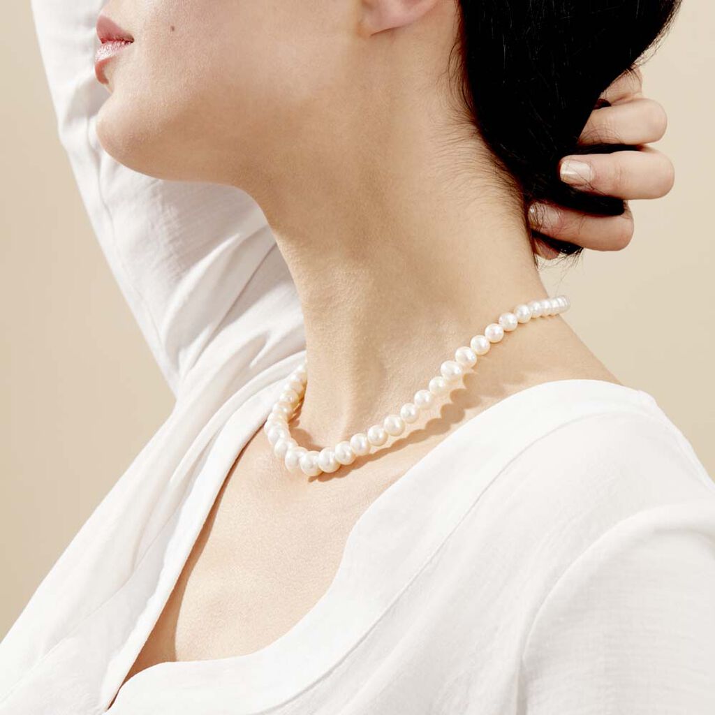 Collier Danilo Baroque Or Jaune Perle De Culture - Colliers Femme | Histoire d’Or