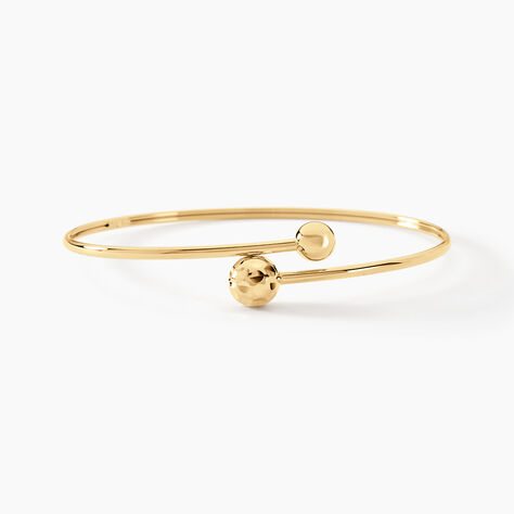 Bracelet Jonc Clemmie Or Jaune - Bracelets joncs Femme | Histoire d’Or