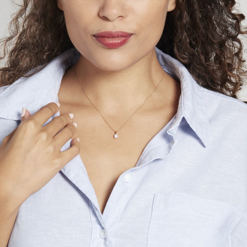 Collier Artemis Or Jaune Diamants - Colliers Femme | Histoire d’Or