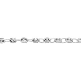 Collier Maille Argent Carrus - Chaines Homme | Histoire d’Or