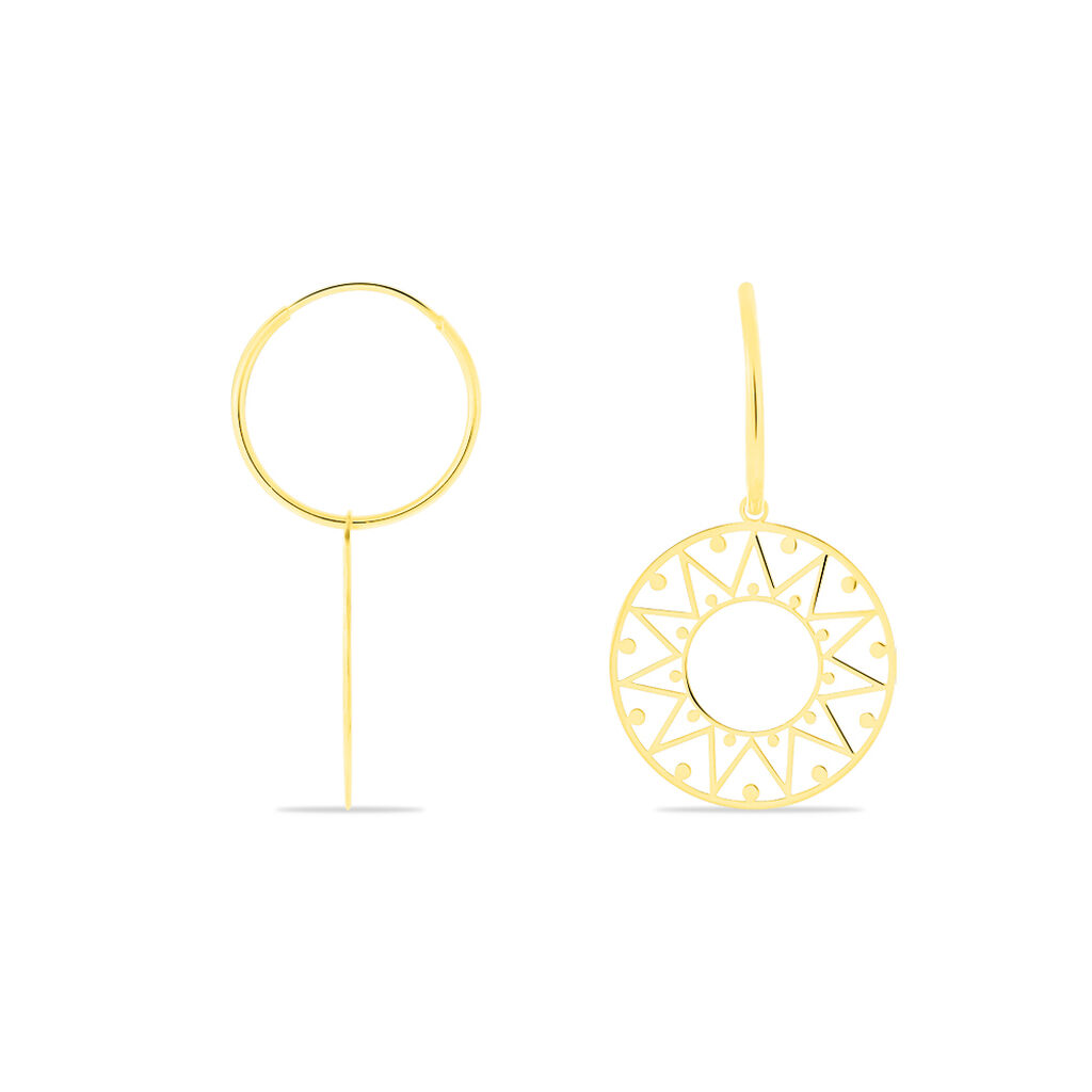 Boucles D'oreilles Pendantes Florent Or Jaune - Boucles d'oreilles pendantes Femme | Histoire d’Or