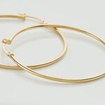 Cr&eacute;oles Agapanthe Or Jaune - Boucles d'oreilles cr&eacute;oles Femme | Histoire d&rsquo;Or