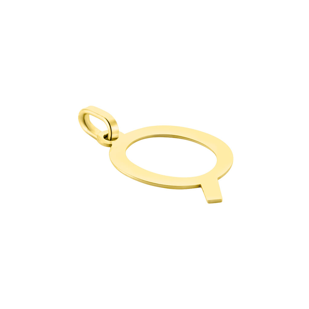 Pendentif Ionia Lettre Or Jaune - Pendentifs Famille | Histoire d&rsquo;Or