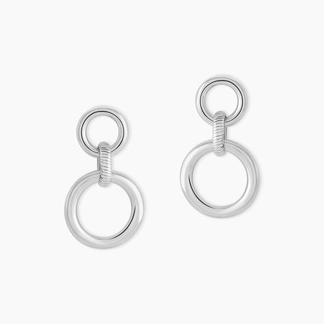 Boucles D'oreilles Pendantes Argent Gasparin - Boucles d'oreilles fantaisie Femme | Histoire d&rsquo;Or
