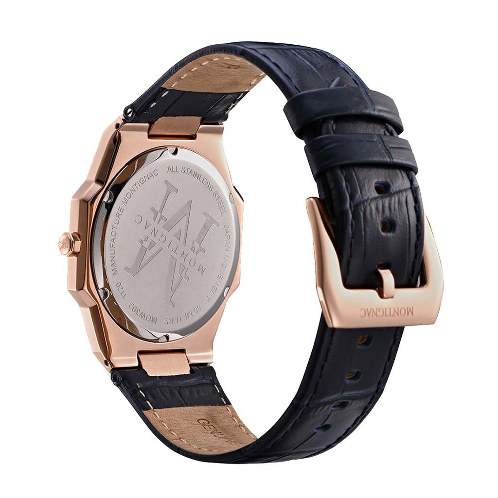Montre Montignac Bleu - Montres Homme | Histoire d’Or