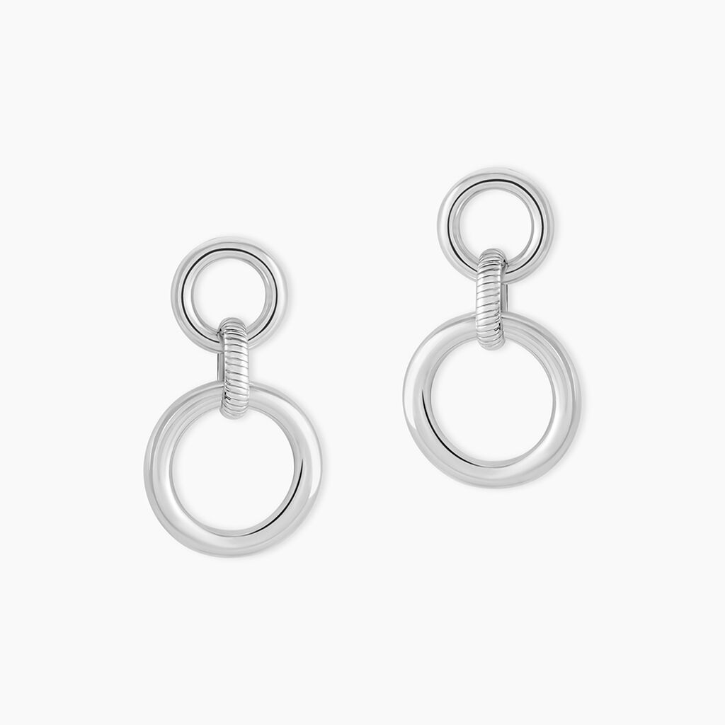 Boucles D'oreilles Pendantes Argent Gasparin - Boucles d'oreilles fantaisie Femme | Histoire d’Or