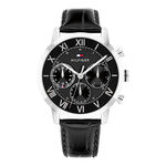 Montre Tommy Hilfiger Th-Oxford Noir - Montres Homme | Histoire d&rsquo;Or