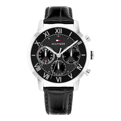 Montre Tommy Hilfiger Th-Oxford Noir - Montres Homme | Histoire d&rsquo;Or
