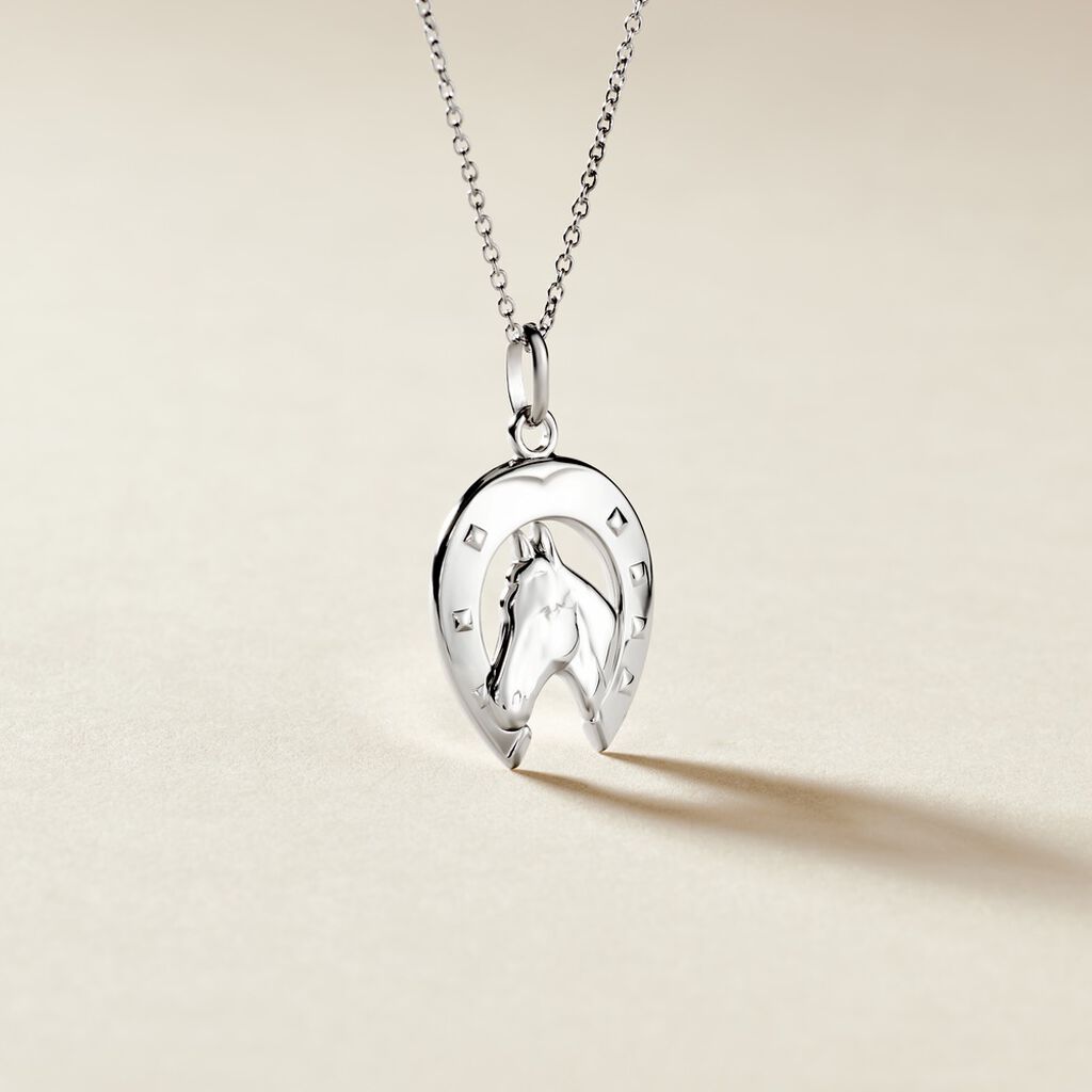 Pendentif Dua Argent Blanc - Pendentifs Famille | Histoire d’Or