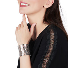 Bracelet Jonc Aimy Acier Blanc - Bracelets fantaisie Femme | Histoire d’Or
