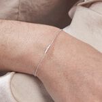 Bracelet Adriaan Argent Blanc Oxyde De Zirconium - Bracelets Femme | Histoire d&rsquo;Or