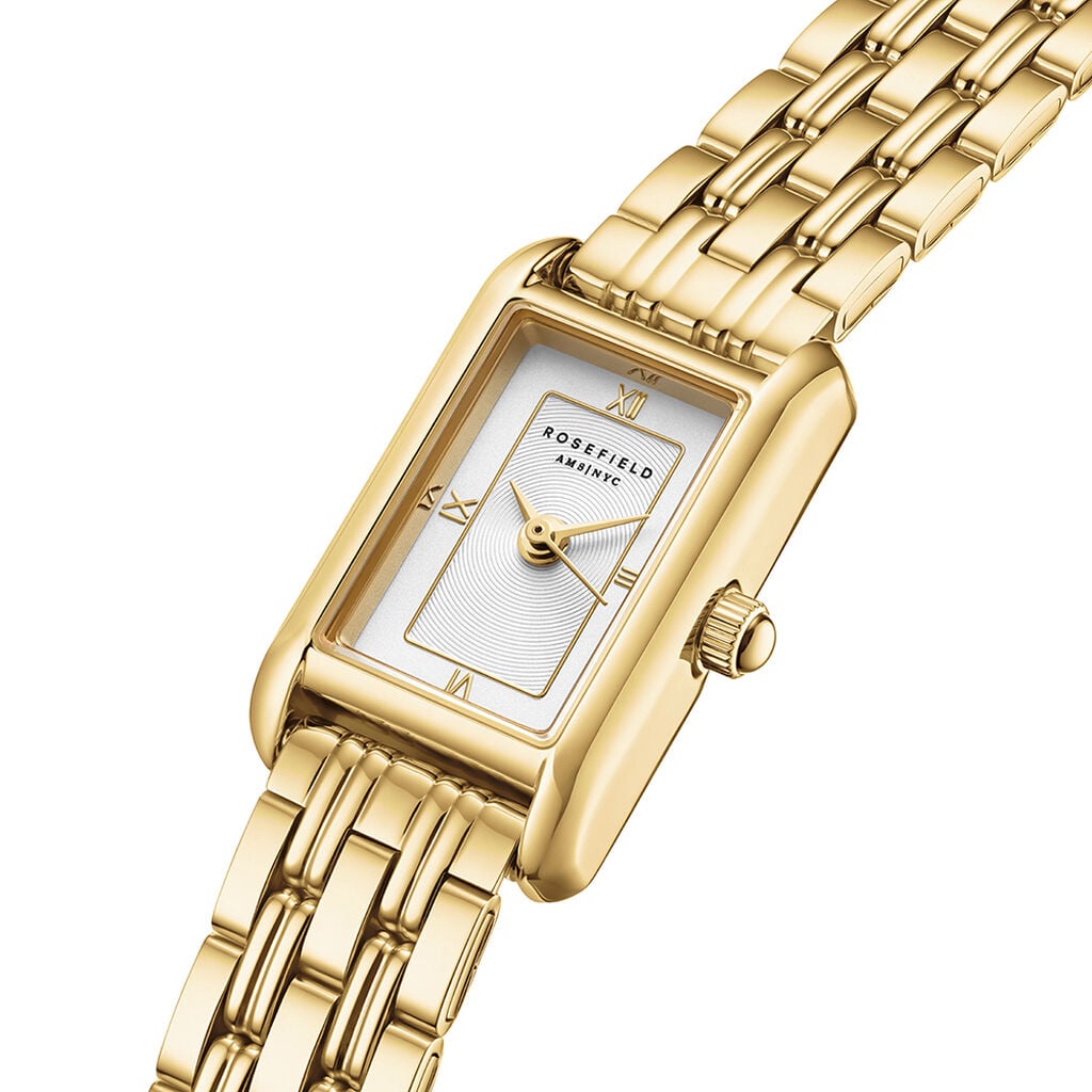 Montre Rosefield Heirloom Mini Blanc - Montres Femme | Histoire d&rsquo;Or
