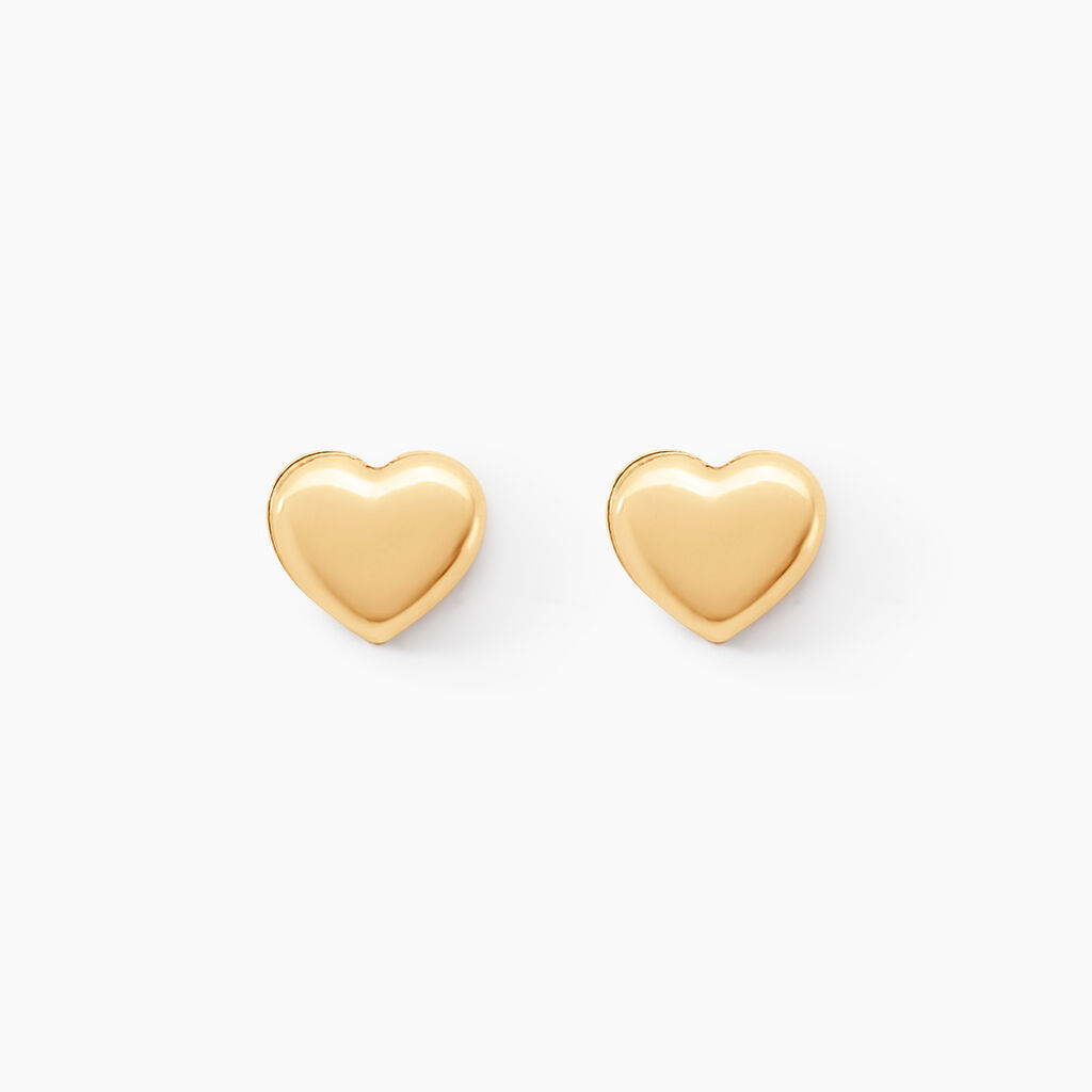 Boucles D'oreilles Puces Lova Or Jaune - Clous d'oreilles Famille | Histoire d’Or