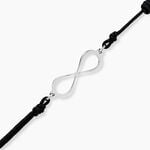 Bracelet Filomene Argent Blanc - Bracelets cordon Femme | Histoire d&rsquo;Or