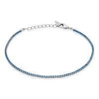 Bracelet Lou-anne Argent Blanc Oxyde De Zirconium