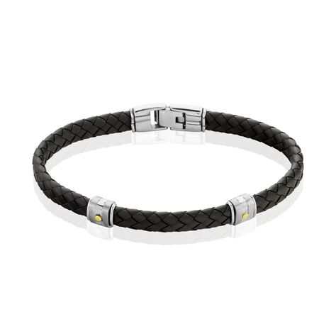 Bracelet Hyba Or Acier Bicolore - Bracelets Homme | Histoire d’Or