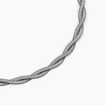 Collier Anaiz Argent Bicolore - Chaines Femme | Histoire d&rsquo;Or