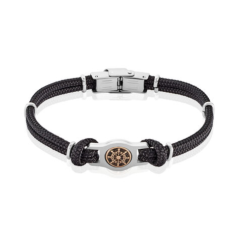 Bracelet Paulette Acier Blanc - Bracelets cordon Homme | Histoire d’Or