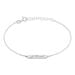 Bracelet Lorayne Argent Blanc - Bracelets Femme | Histoire d’Or