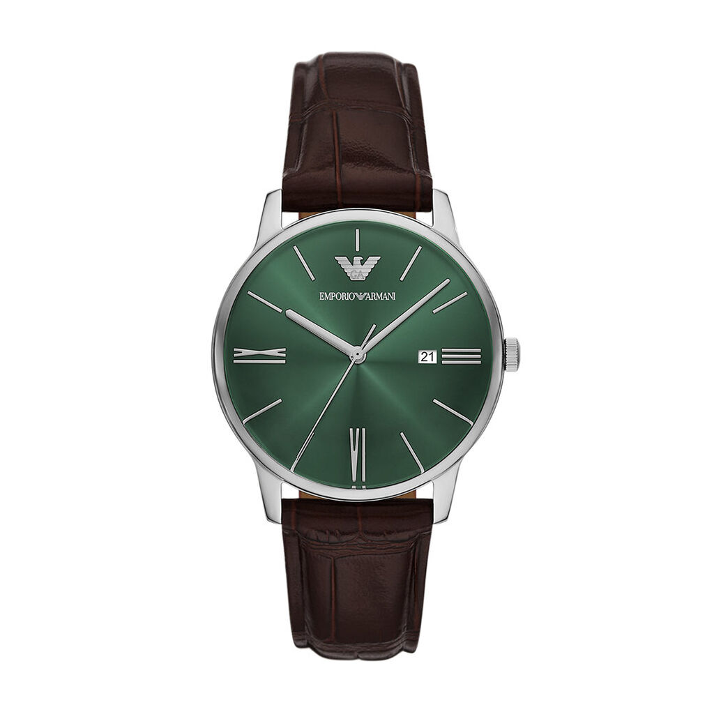 Montre Emporio Armani Vert - Montres Homme | Histoire d&rsquo;Or