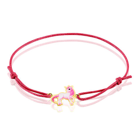 Bracelet Fantasila Cheval Or Jaune - Bracelets cordon Enfant | Histoire d’Or